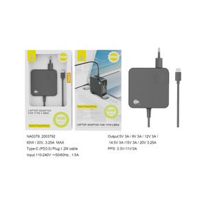 Chargeur Universel Type C pour Notebook Tablettes et Smartphones One+ NA0379