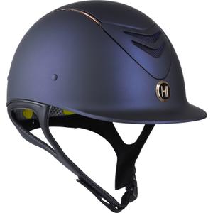 1k25010014-casque-d-equitation-or-rose-mat-onek-mips-navy
