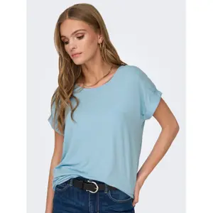 T-shirt round neck woman Only Moster image-3