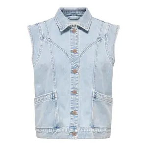 Sleeveless denim jacket for women Only Kennedy image-0