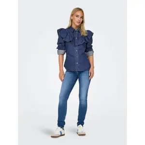 Camisa de mujer Only Indigo image-2