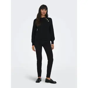 Damski sweter z okrągłym dekoltem Only Emma Life image-4