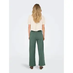 Pantalón de algodón para mujer Only Tizana image-3