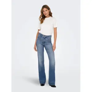 Women's wide leg jeans Only Juicy image-1