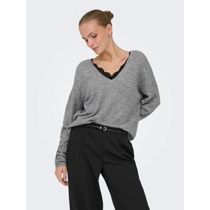 Damen V-Ausschnitt Pulli Only Manifesta image-2