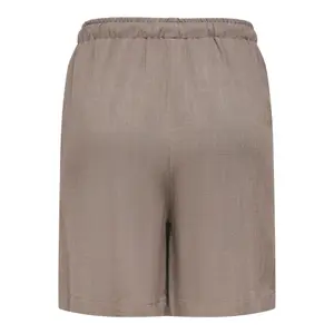 Women's linen shorts Only Siesta MW Pull-Up image-4