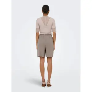Women's linen shorts Only Siesta MW Pull-Up image-5