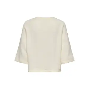 Pull col rond 3/4 manches femme Only Simoni image-1