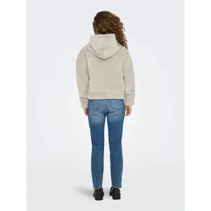Women's hooded fleece Only Teddy Onltanja image-3