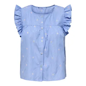 Sleeveless blouse for women Only Amanda image-0