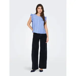 Sleeveless blouse for women Only Amanda image-2