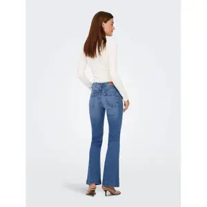Jeans de pierna ancha mujer Only Blush retroflared image-3