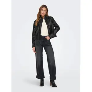 Women's wide leg jeans Only Ella image-1