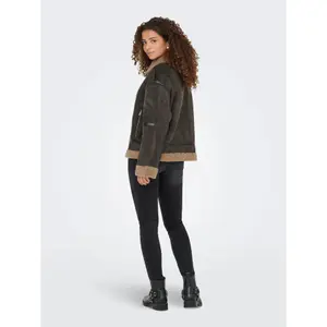 Leather jacket woman Only Kendra image-4