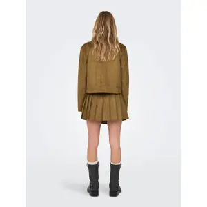Women's faux suede jacket Only Tulip image-3