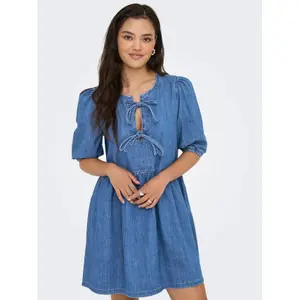 Women's denim dress Only Clara image-3
