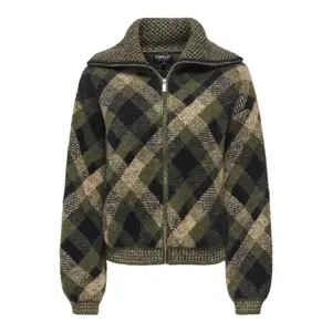 Women's cardigan Only Maroon image-0