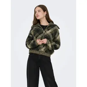 Women's cardigan Only Maroon image-1