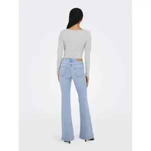 Women's jeans Only Blush Retro Flared image-4