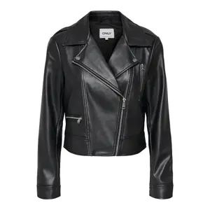 Leather jacket woman Only Carmen image-0