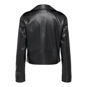 Leather jacket woman Only Carmen image-4