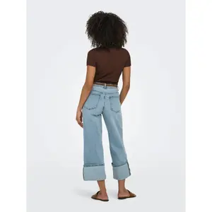 Jeans de pierna ancha mujer Only Madison CRP image-4