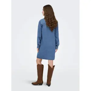 Hemdkleid langarm Damen Only Lisa Gua image-3