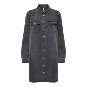 Hemdkleid langarm Damen Only Lisa Gua image-0
