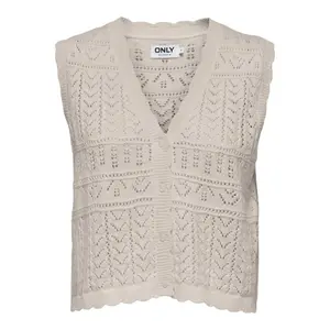 Women's V-Neck Gilet Only Irina image-0