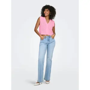 Women's V-Neck Gilet Only Irina image-4