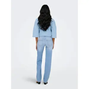 Straight Jeans for Women Only Blush image-4