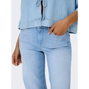 Straight Jeans for Women Only Blush image-5
