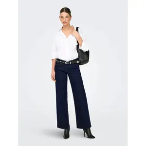 Wide Leg Women's Jeans Only Judy-O image-3