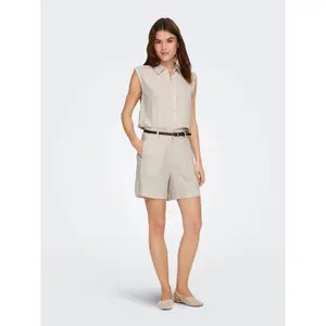 Women's linen shorts Only Siesta image-3