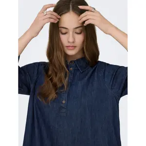 Kleid Hemdbluse 3/4 Damen Only Amari image-4