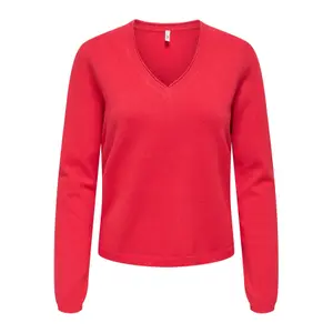 Women's V-neck sweater Only Loyal image-0