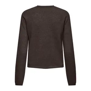 Sweter damski z okrągłym dekoltem i guzikami Only Loyal image-1