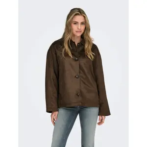 Suede jacket for women Only Carolina image-1