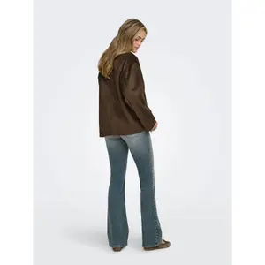 Suede jacket for women Only Carolina image-5