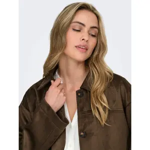 Suede jacket for women Only Carolina image-6