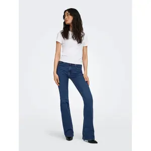 Wide Leg Women's Jeans Only Blush flared image-2
