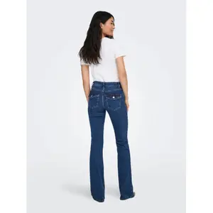Wide Leg Women's Jeans Only Blush flared image-3