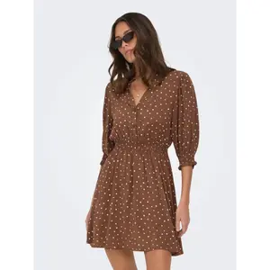 3/4 Sleeve Shirt Dress Women Only Raya image-3
