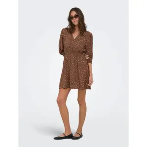 3/4 Sleeve Shirt Dress Women Only Raya image-2