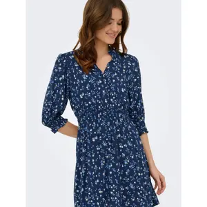 3/4 Sleeve Shirt Dress Women Only Raya image-5