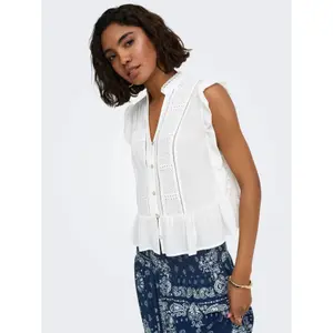 Sleeveless blouse for women Only Henny image-4