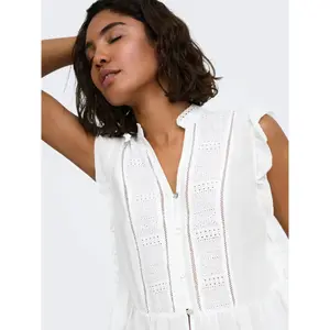 Sleeveless blouse for women Only Henny image-6