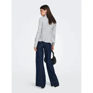 Women's Polo Collar Knit Top Only Sofia image-5