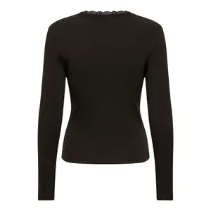 Lace Detail T-shirt Women Only Sara image-1