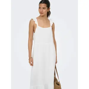 Women's sleeveless long dress Only Thyra May image-5